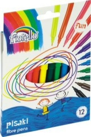 Carte Pisaki Fiorello Fun 12 kolorów 