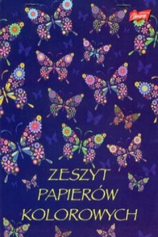 Papierenský tovar Zeszyt papierów kolorowych A5 10 kartek 