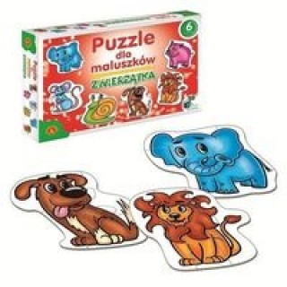 Hra/Hračka Puzzle dla maluszków Zwierzątka 