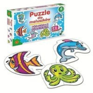 Joc / Jucărie Puzzle dla maluszków Podwodne zwierzęta 