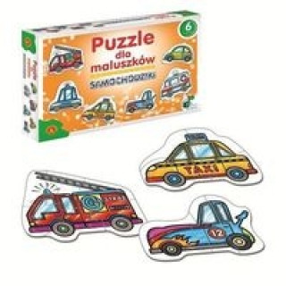 Joc / Jucărie Puzzle dla maluszków Samochodziki 