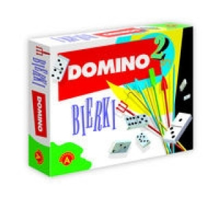 Game/Toy 2w1 Domino Bierki 