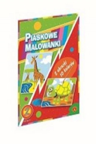 Játék Piaskowa Malowanka Żyrafa Żółw 