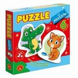 Hra/Hračka Puzzle dla maluszków krokodyl 