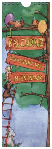 Kniha Kalendarz urodzinowo-imieninowy 