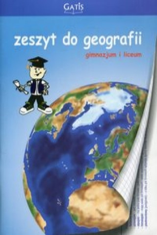 Kniha Zeszyt A5 Geografia w kratkę 60 kartek 