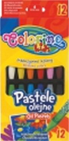 Kniha Pastele olejne Colorino Kids 12 kolorów 