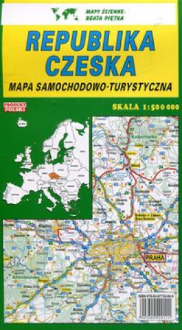 Tiskovina Czechy - mapa drogowa 