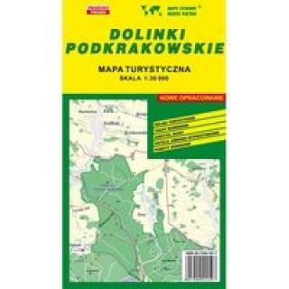 Knjiga Dolinki podkrakowskie 1:30 000 