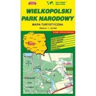 Kniha Wielkopolski Park Narodowy 1:22 400 