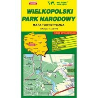 Knjiga Wielkopolski Park Narodowy 1:22 400 