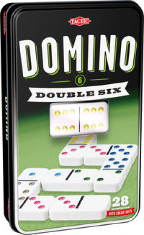 Carte Domino klasyczne szóstkowe (w puszce z oknem) 