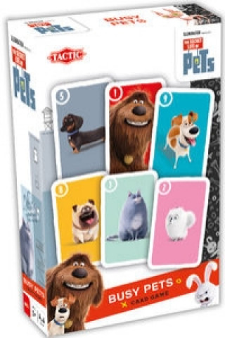 Hra/Hračka Sekretne Życie Zwierzaków Busy Pets gra karciana Games Tactic