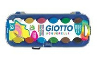 Carte Barvy vodové Giotto krycí 12 barev 30mm 