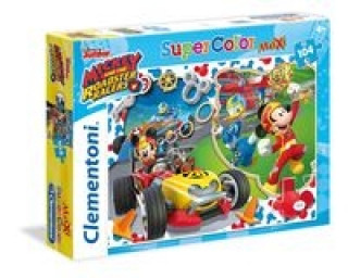 Hra/Hračka Puzzle SuperColor Maxi 104  Mickey Roadster 