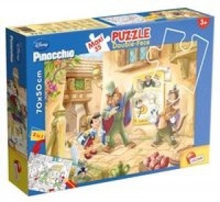 Játék Puzzle dwustronne Maxi 35 Pinokio 