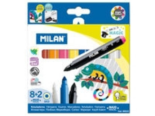 Papírenské zboží Flamastry Milan Maxi Magic 8+2 