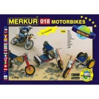 Joc / Jucărie Zestaw Konstrukcyjny Motocykle MERKUR 018 