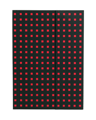 Kalendář/Diář Notatnik B6 Quadro Black on Red 