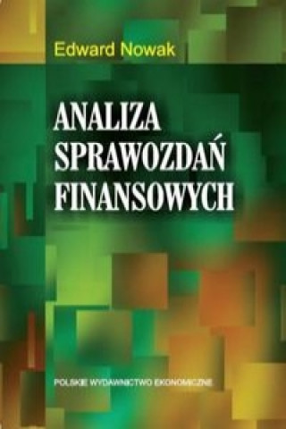 Kniha Analiza sprawozdań finansowych Nowak Edward