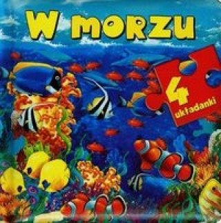 Книга W morzu 4 układanki Wiśniewska Anna