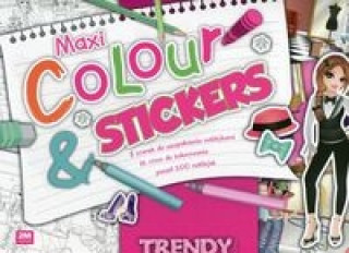 Buch Maxi Colour & Stickers 