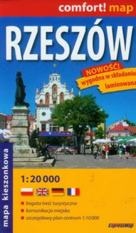 Book Rzeszów mapa kieszonkowa 