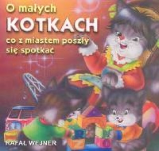 Kniha O małych kotkach co z miastem poszły się spotkać Wejner Rafał