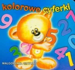 Carte Kolorowe cyferki Gintowt Małgorzata