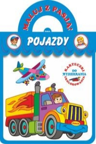 Kniha Maluj z pasją Pojazdy Budek Mariola