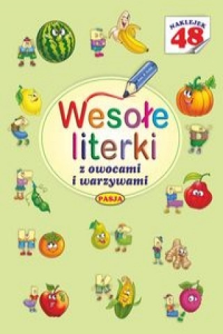 Kniha Wesołe literki z owocami i warzywami Budek Mariola