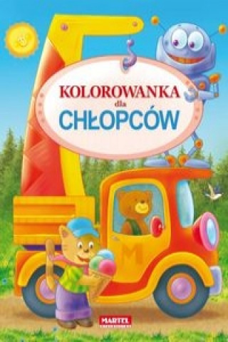 Kniha Kolorowanka dla chłopców Jarosław Żukowski