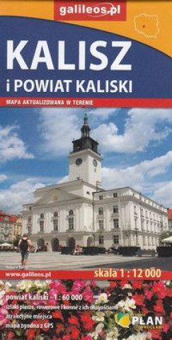 Nyomtatványok Kalisz i powiat kaliski 1:12 000 / 1:60 000 