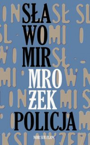 Knjiga Policja Mrożek Sławomir