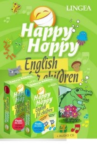 Kniha Happy Hoppy Pakiet edukacyjny dla dzieci do nauki języka angielskiego Beláňová Janka