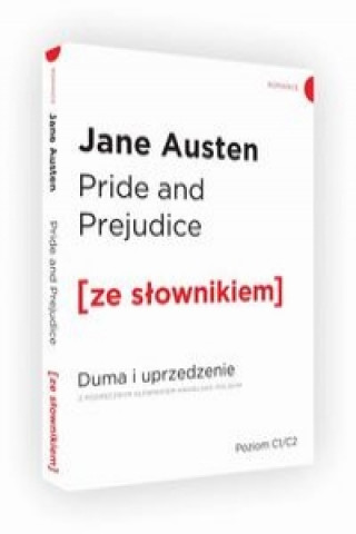 Książka Pride and Prejudice Duma i uprzedzenie z podręcznym słownikiem angielsko-polskim Austen Jane