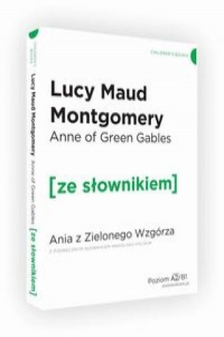 Book Ania z Zielonego Wzgórza z podręcznym słownikiem Montgomery Lucy Maud