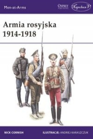 Kniha Armia rosyjska 1914-1918 Cornish Nick
