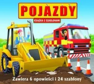 Könyv Pojazdy Książka z szablonami 