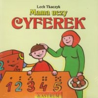 Kniha Mama uczy cyferek z płytą CD Tkaczyk Lech
