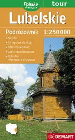 Book Lubelskie Podróżownik mapa samochodowa 1:250 000 