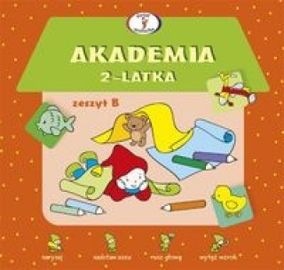 Книга Akademia 2-latka Zeszyt B Krassowska Dorota