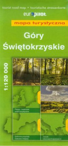 Kniha Góry Świętokrzyskie mapa turystyczna 1:120 000 