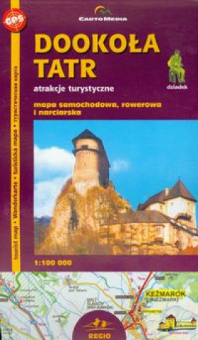 Printed items Dookoła Tatr atrakcje turystyczne 1: 100 000 