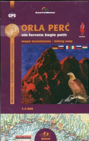 Printed items Orla Perć via ferrata Mapa turystyczna 1:5 000 