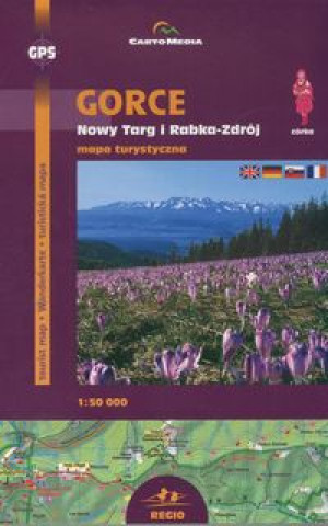 Materiale tipărite Gorce Nowy Targ i Rabka-Zdrój Mapa turystyczna 