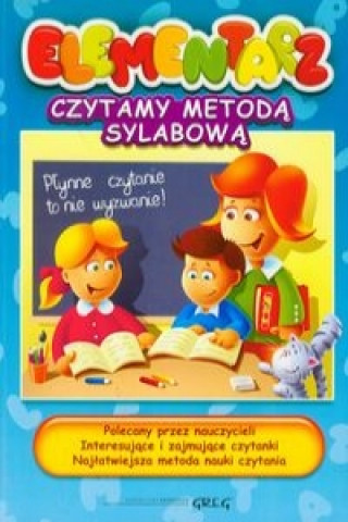 Könyv Elementarz Czytamy metodą sylabową Karczmarska-Strzebońska Alicja