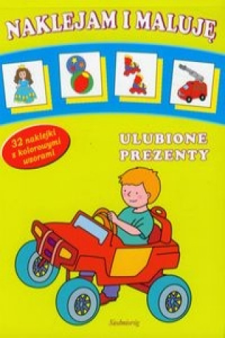 Libro Naklejam i maluję Ulubione prezenty 