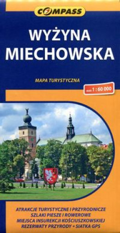 Tiskovina Wyżyna Miechowska mapa 1:60 000 wydanie 2  2014 