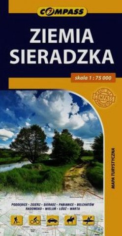 Книга Ziemia Sieradzka mapa turystyczna 